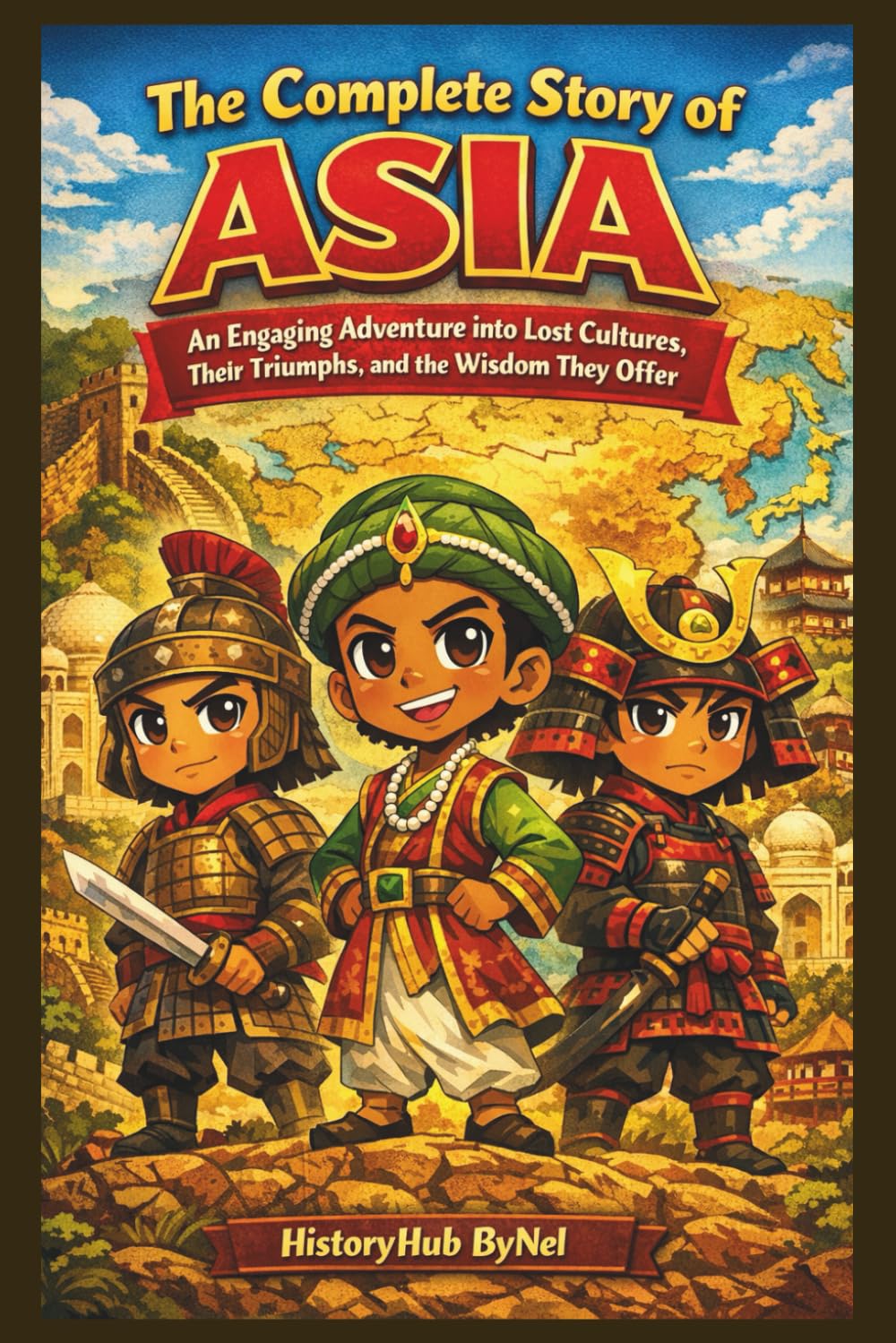 The Complete Story of ASIA: A Kids' History Book: An Engaging Adventure into Lost Cultures, Their Triumphs, and Wisdom They Offer (History Books for Children)