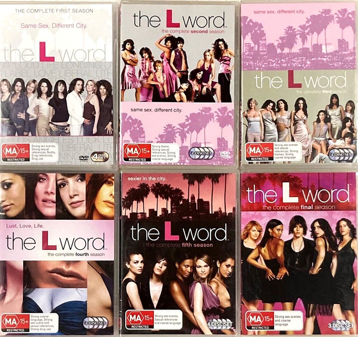 L Serie Edicion con Español Castellano L Temporada 1-6 L DVD L Colección L Word DVD L World DVD L Word Serie Katherine Moening L serie Completa