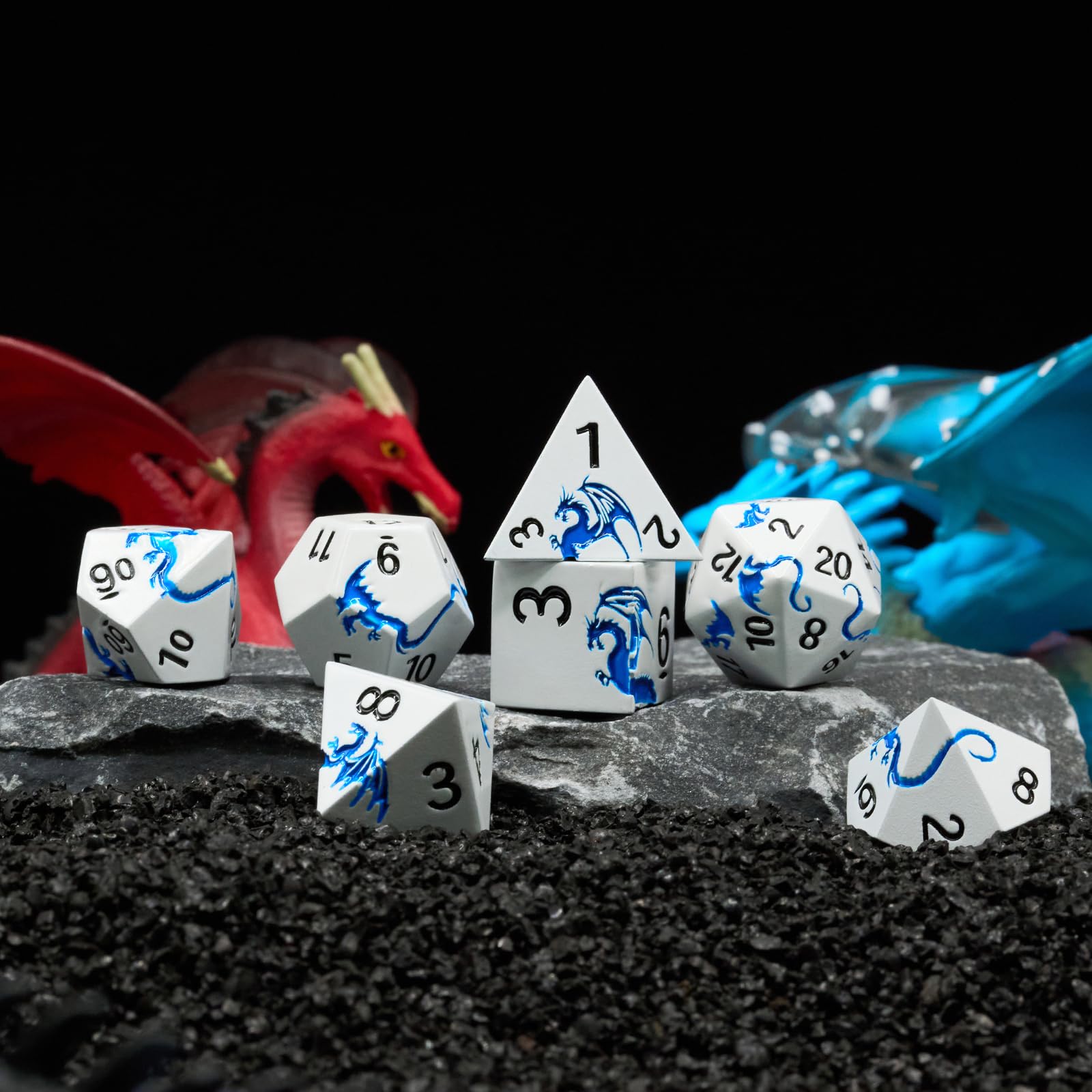 SIQUK 7 Pieces Dice Set DND, Hollow Polyhedral Dice Metal D4/D6/D8/D10/D12/ D20/D% Dice for Dungeons and Dragons RPG D&D (Antique Gold SIQUK 7 Pieces Dice Set DND, Hollow Polyhedral Dice Metal D4/D6/D8/D10/D12/ D20/D% Dice for Dungeons and Dragons RPG D&D (Antique Gold