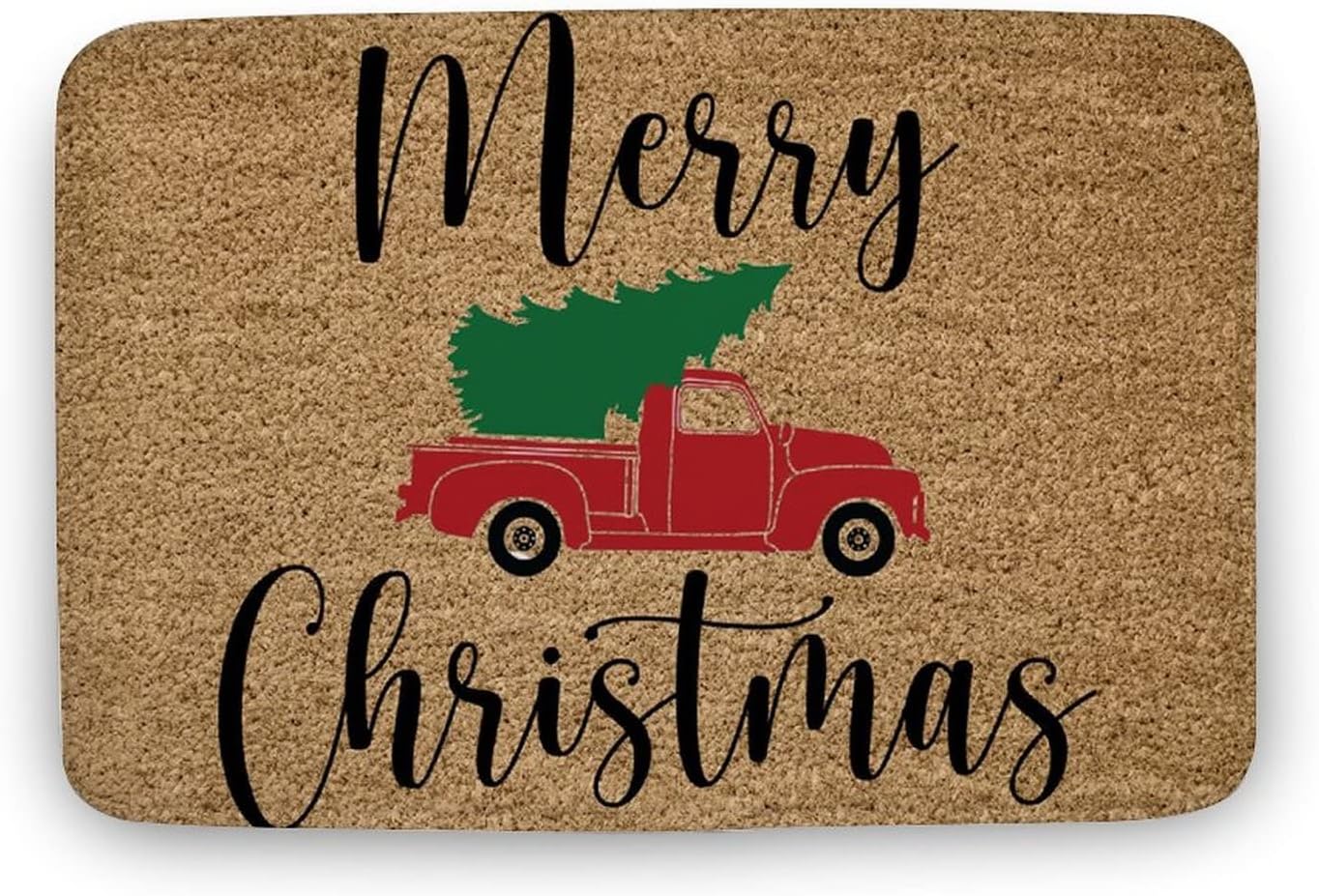 Merry Christmas Doormat, Christmas Doormat, Indoor Doormat,Front Back Door Mat 24x16 in Amazon