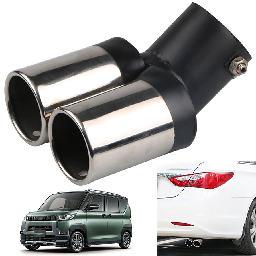 デリカミニ x4x マフラーカッター　ナンバーフレーム2枚セット 楽天市場】【事前告知! 10日は20％OFF!】デリカミニ 適合