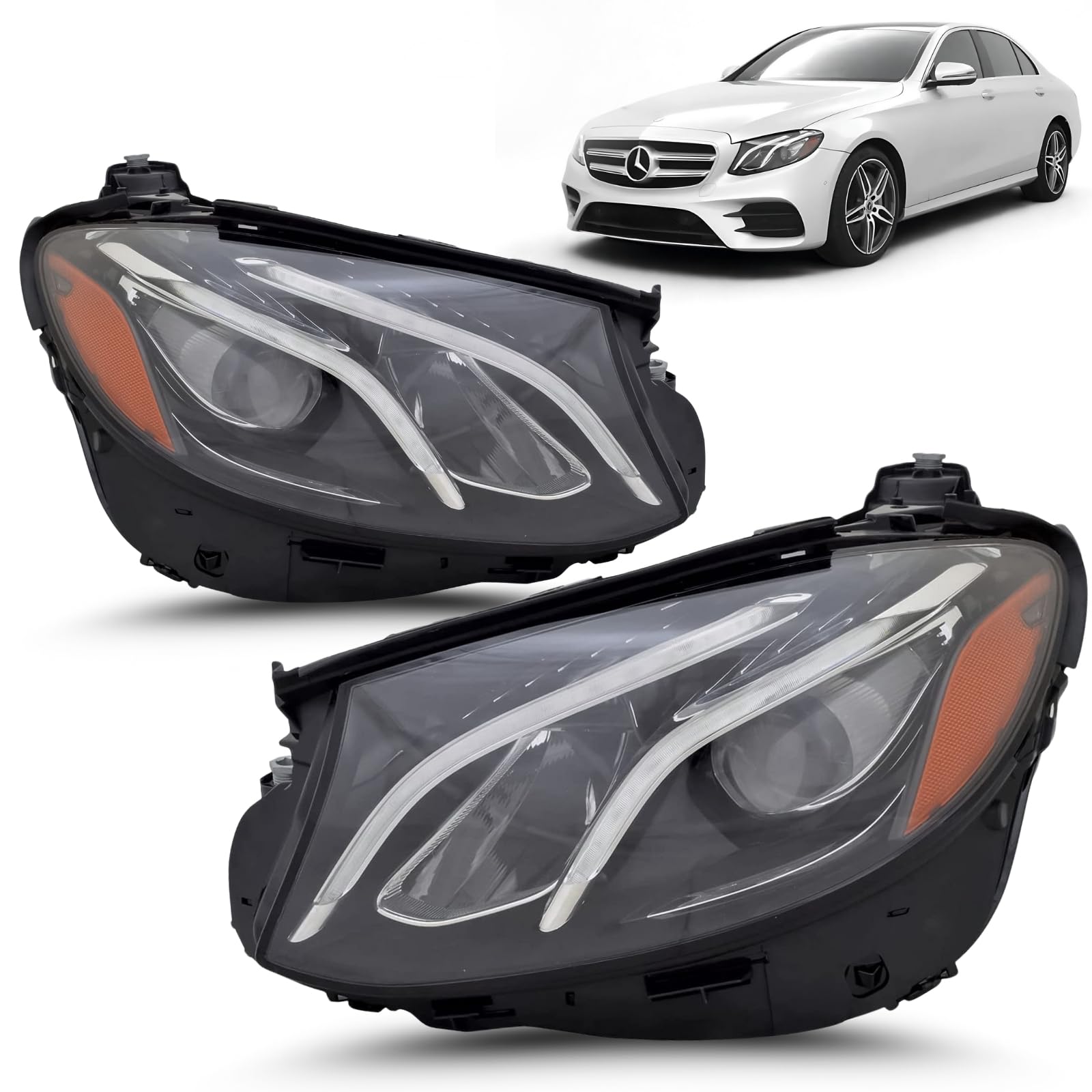 Amazon.com: ALLIGATOR AUTO LIGHTS Headlight Assembly Set
