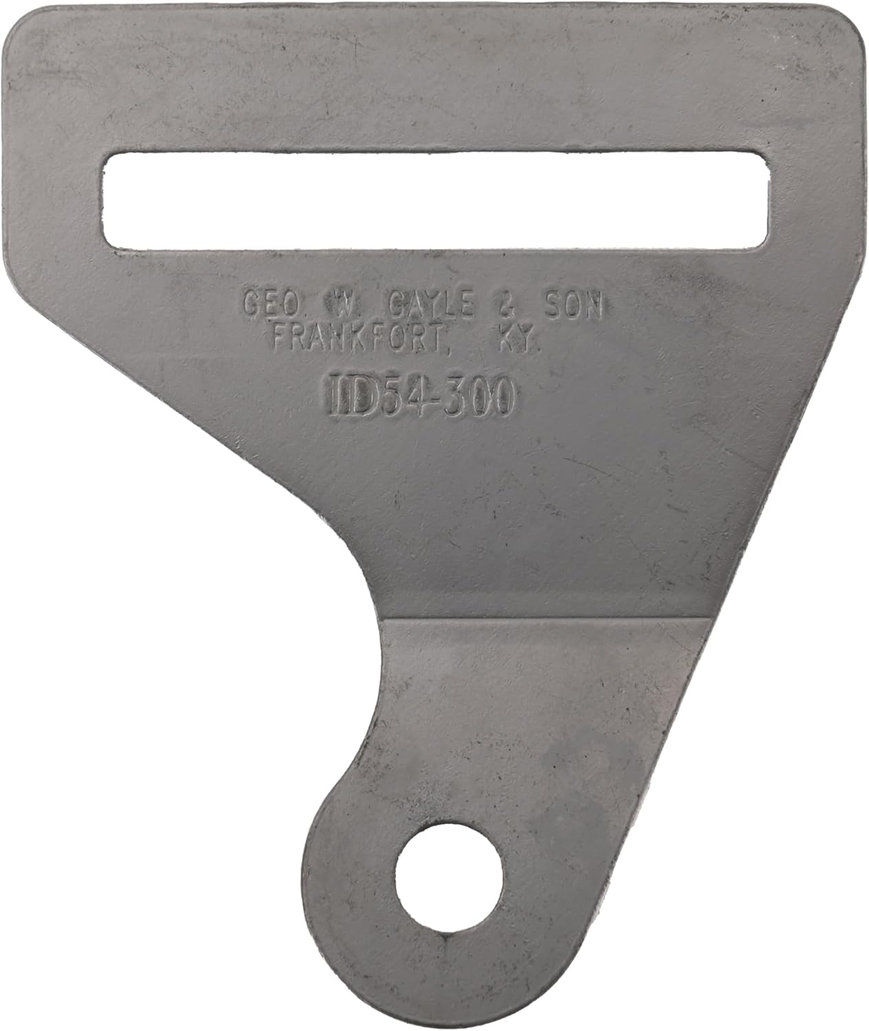 Corvette 1956–1962 Seat Belt Anchor Bracket, Inner or Outer, LH or RH – Reference GM# 3731133