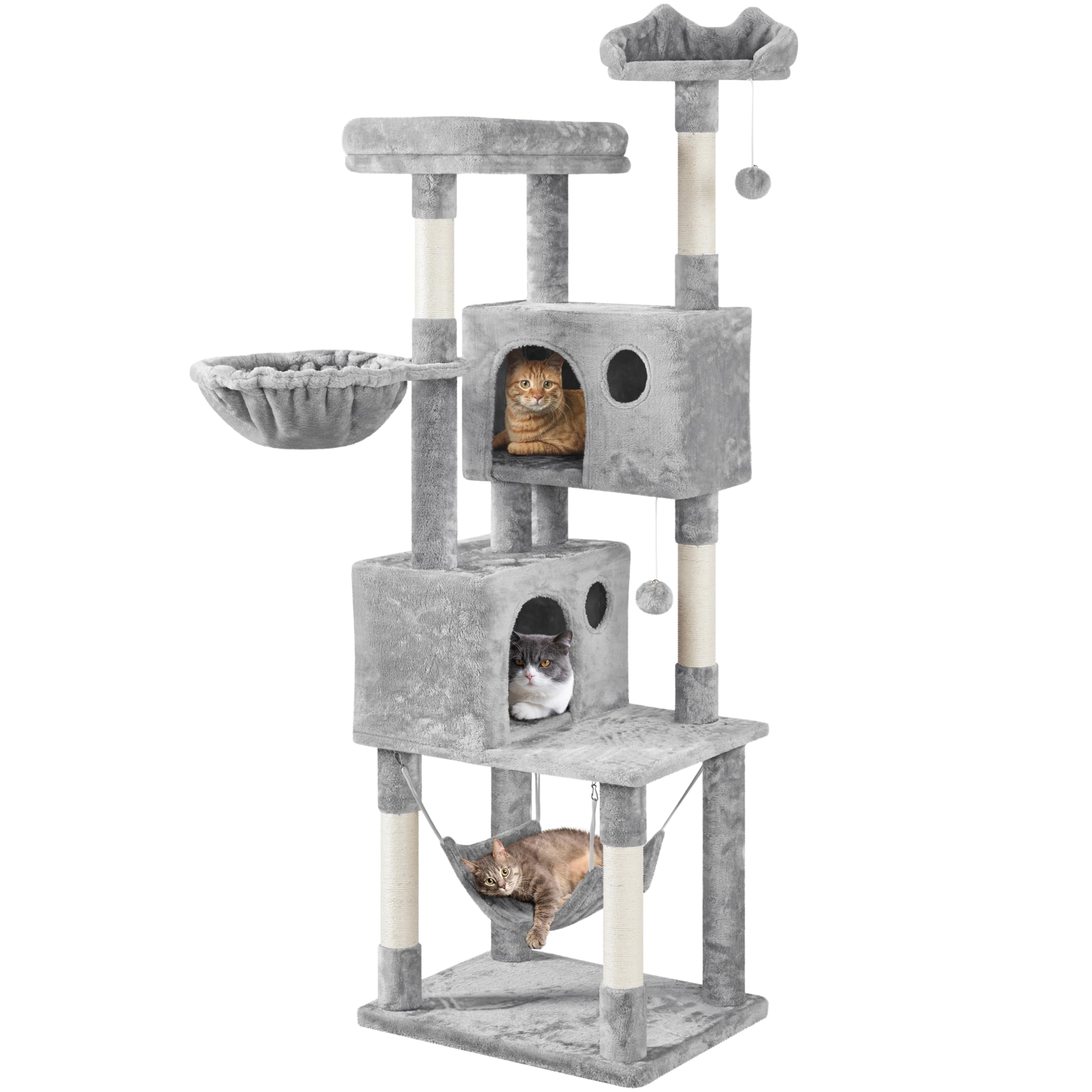 Amazon.com: Yaheetech 73in Cat Tree Tower for Indoor Cats