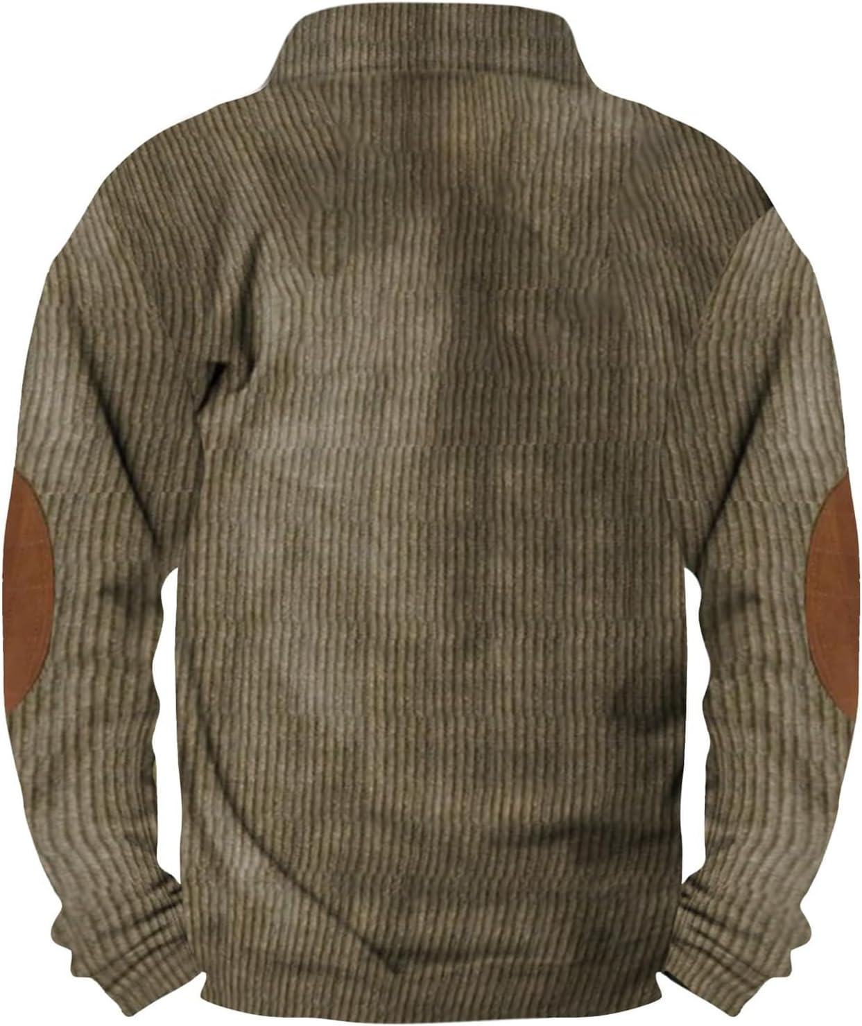 Western Sweatshirts for Men Aztec Retro Pullover Quarter Zip Sweatshirt Mens Stitching Color Fleece Sweatshirt - Image 6