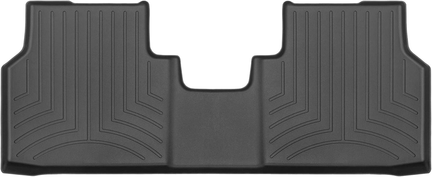 WeatherTech Custom Fit FloorLiners for Audi Q4 Sportback e-tron, Q4 e-tron, ID.4-2nd Row (4416372), Black