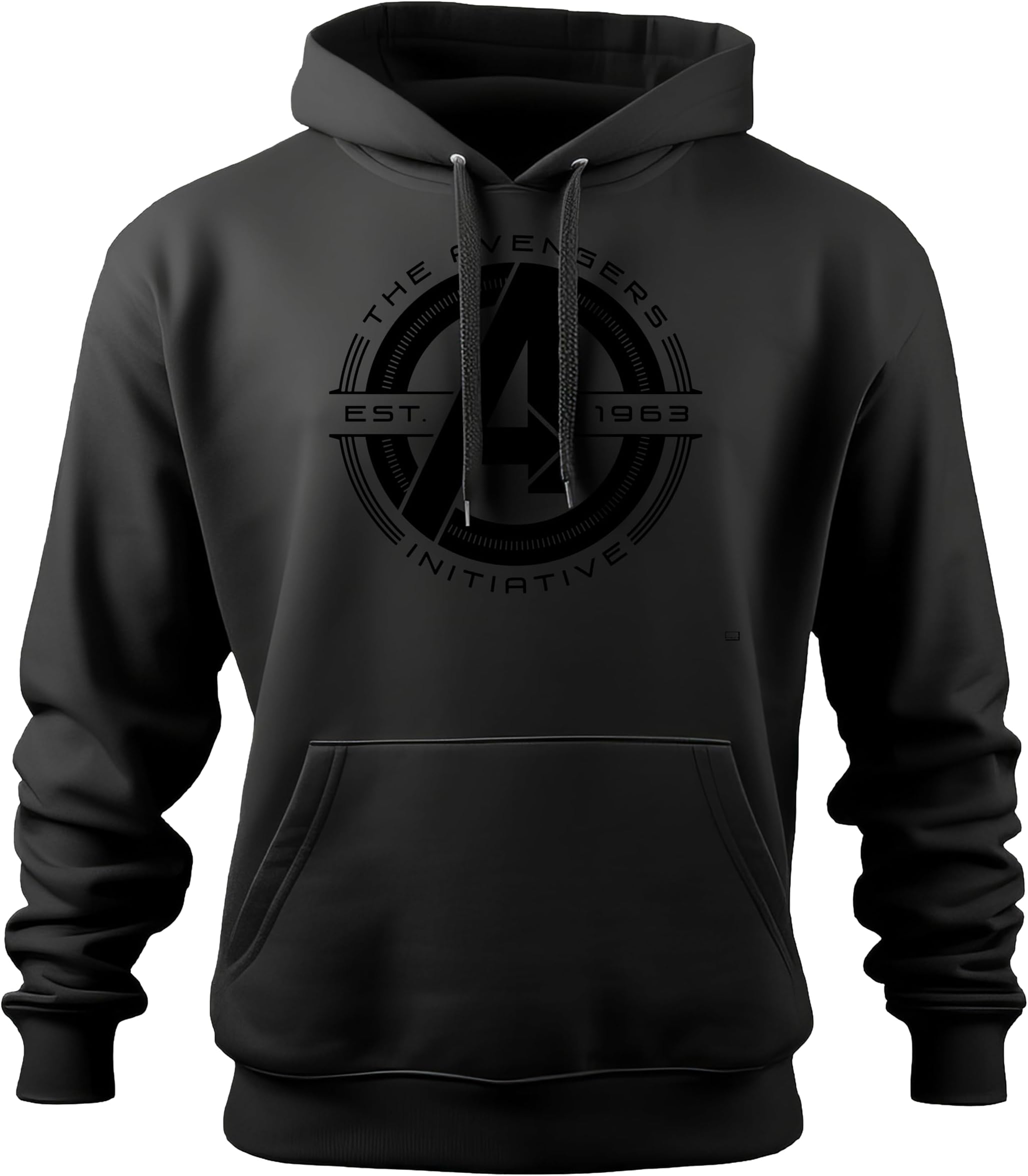 Fleece Clothing's Avengers Hoodie for Men Trending Best Winter Wear for Mens and Womens | Avengers Logo Edition Sweatshirt Hood (in, Alpha, XL, Regular, Black)
