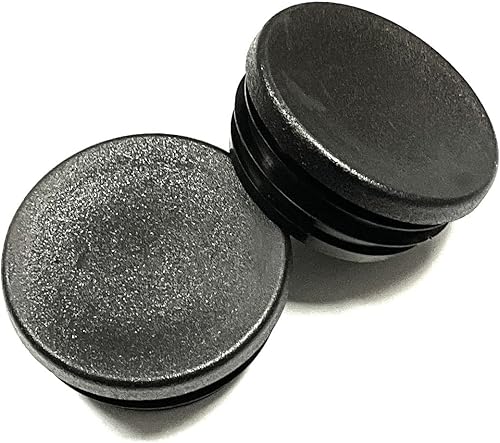 Miniatura 5 de SB - Paquete de 2 tapones redondos de plástico de 2 12 pulgadas (2.5 pulgadas) de diámetro exterior (8-12 Ga para ID 2.17-2.28 pulgadas), tapón