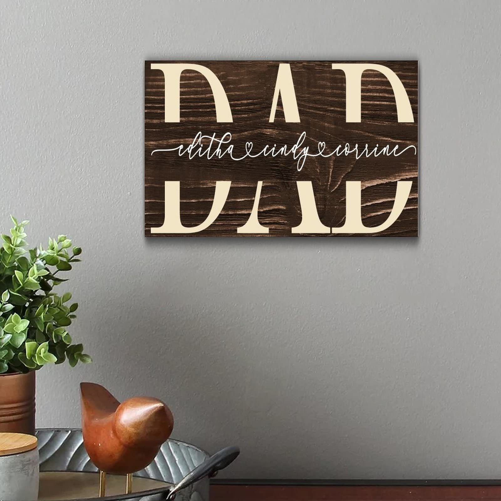 Idée cadeau d'anniversaire unique pour homme avec ce panneau en bois
