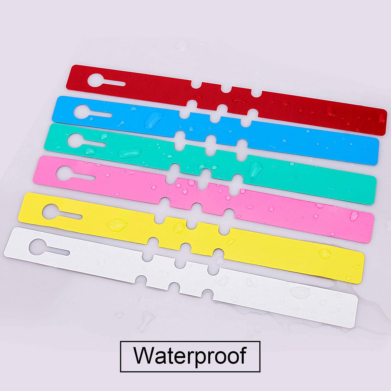 ZOENHOU 1200 etichette per piante in plastica in 6 colori, regolabili, avvolgenti, per piante da appendere, etichette per piante da giardino