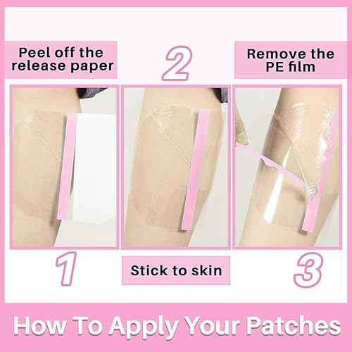 Miniatura 3 de Bosisi 30PCS Thigh Lift Tape,Leg Antifrlc Tion Stickers, 2025 New Transparent Anti-Friction Patch,Thigh Lift Tape Transparent,Anti-Chafing Skin