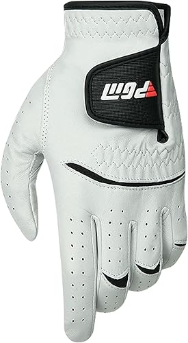 PGM Guantes de golf para hombre, duraderos y transpirables, para golfistas diestros, suaves y cómodos, para mano izquierda, aptos para grandes