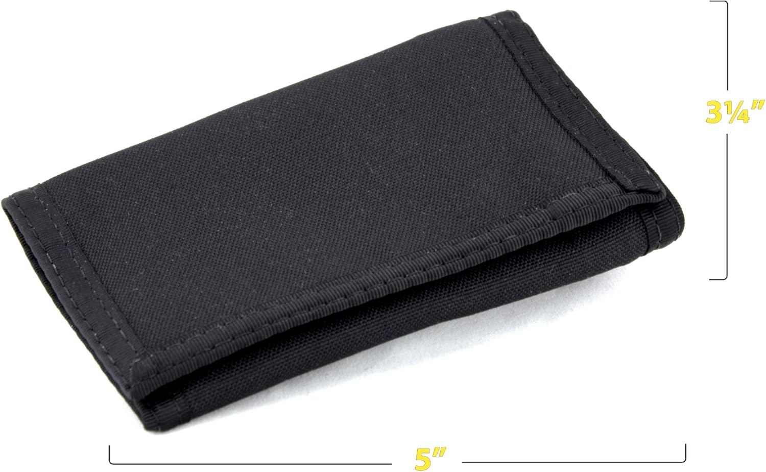 Tactical RFID Blocking Nylon Trifold Wallet for Men - Durable 600D Cordura, Water-Resistant, 15+ Card Slots, Compact 5x3.25in, USA Made, for Military, Outdoor & Travel Use - Includes a Coin Pocket!