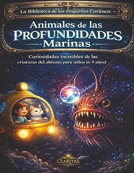 Animales de las Profundidades Marinas: Curiosidades increíbles de las criaturas del abismo para niños (6-9 años) (La Biblioteca de los Pequeños Curiosos)