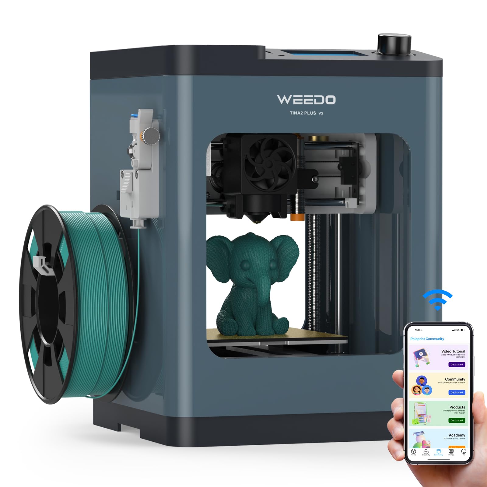 WEEDO Tina2Plus 3D Printer - Fast & Easy! -1