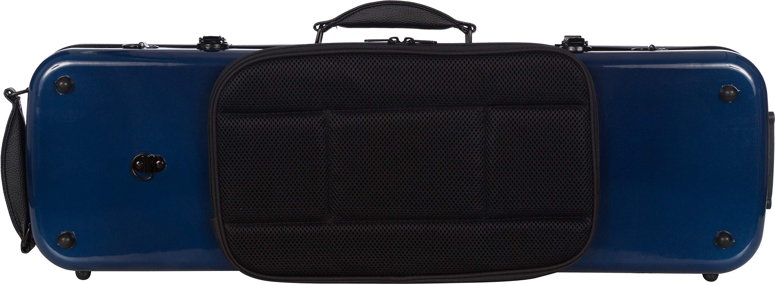 Geigenkoffer Glasfaser Oblong 4/4 navy blue - cream M-Case