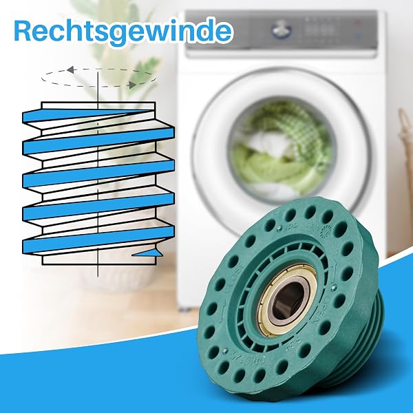 Roulement pour AEG pour Electrolux pour Zanker pour Zanussi 407143096/3 4071430963 Kit de roulement pour côté conducteur mach - 4