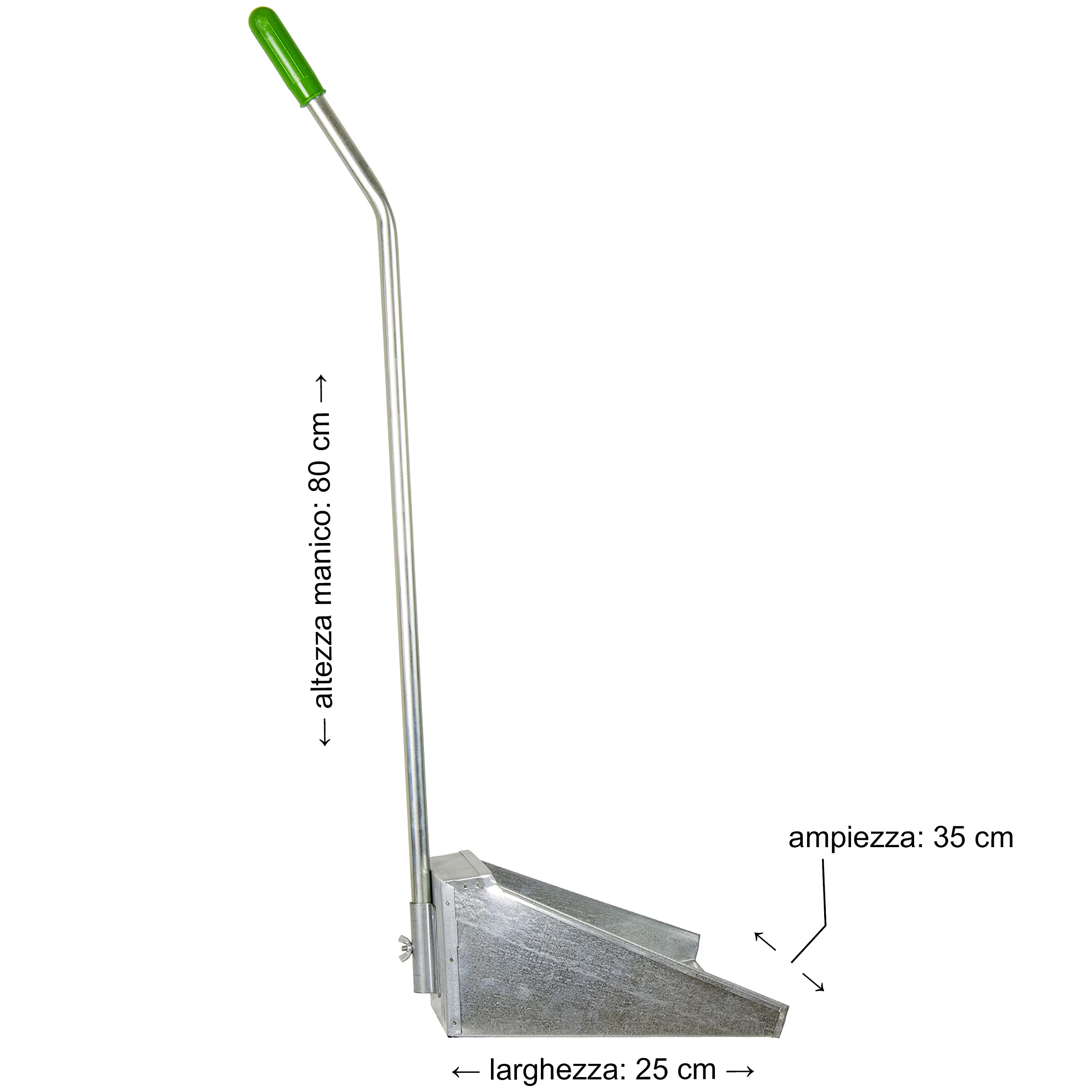 Home Prodcuts - cod. 825 - Alzaimmondizia in Lamiera Zincata