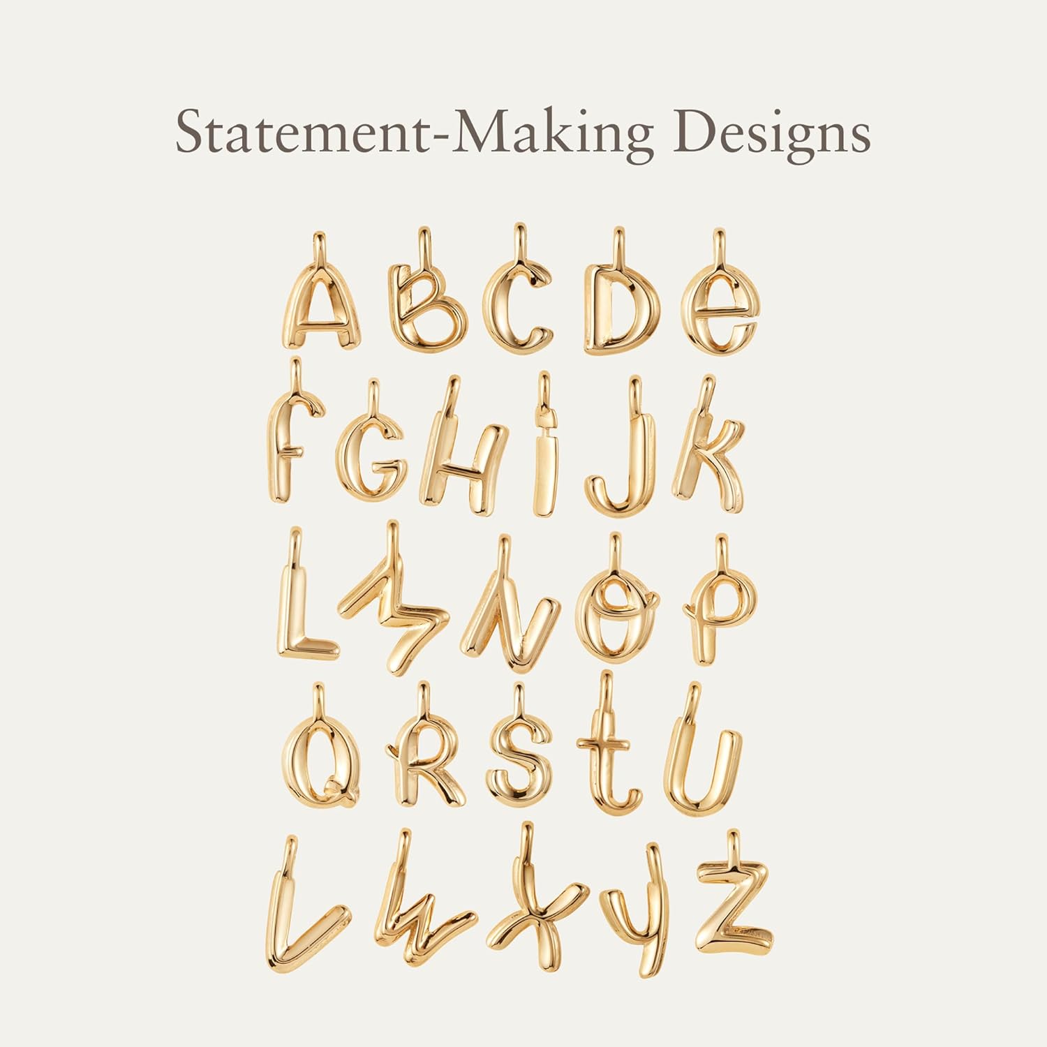 JENNY BIRD Monogram Pendant Necklace - Image 5