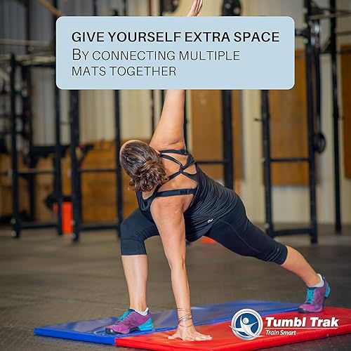 Miniatura 5 de Tumbl Trak Build-A-Mat para gimnasia, animación, baile y fitness