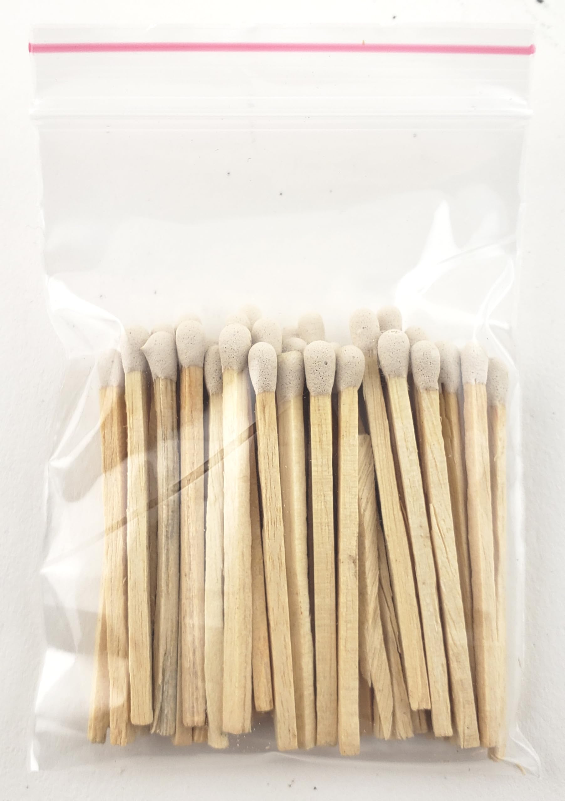 Multicolor Bulk Wooden 2 inch Match Sticks - 1000 pcs with 50 Insert Yourself matchboxes (White)