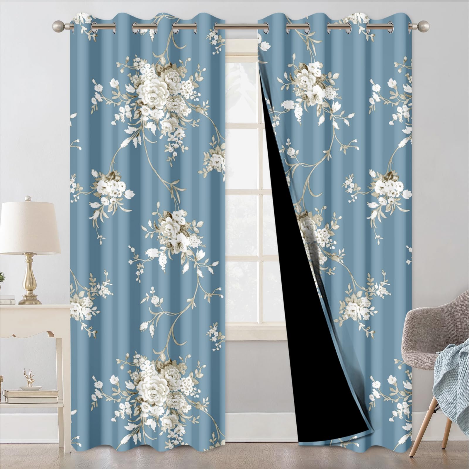 TQUQOBU Blackout Curtains