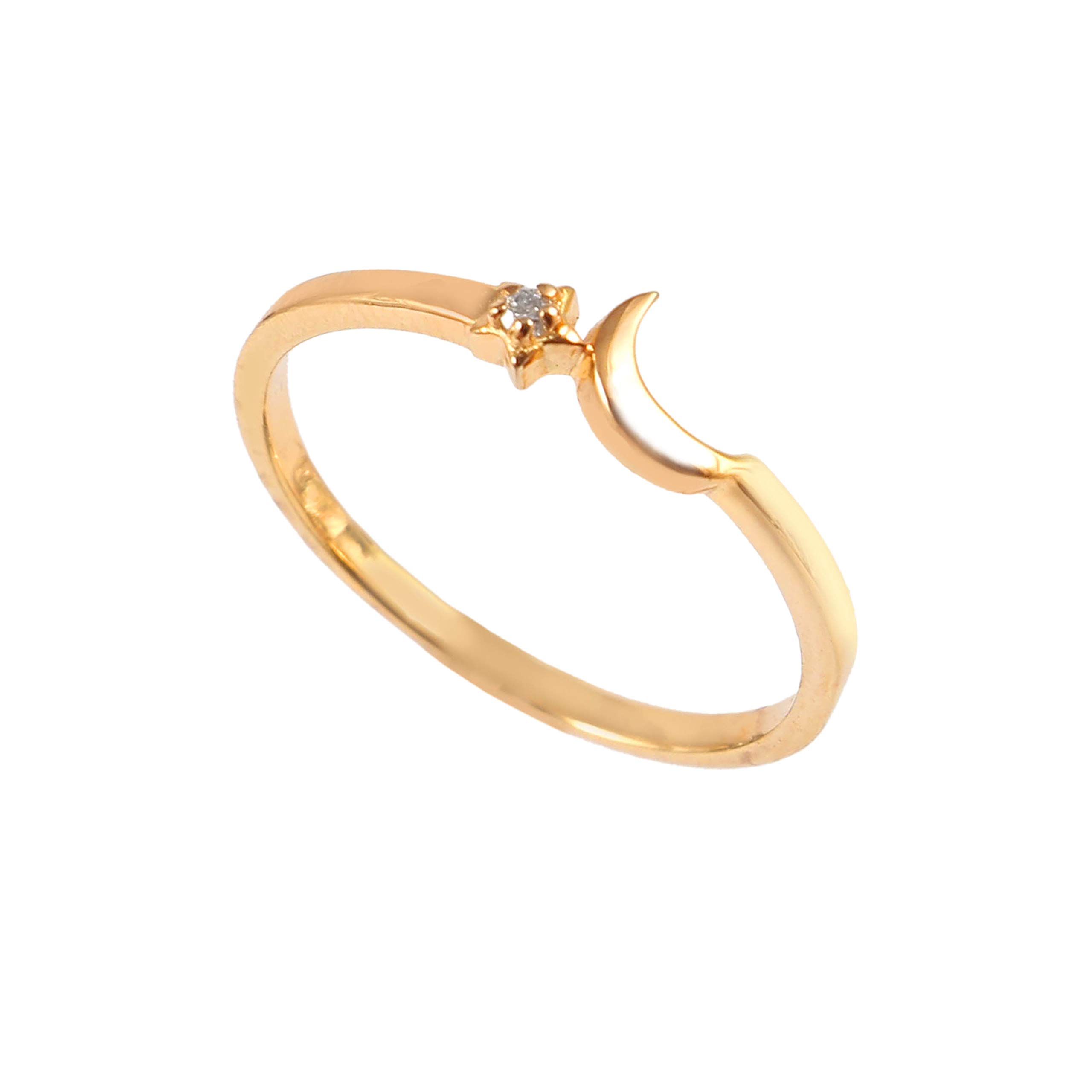 925 Silver Ring Gold Plated for Women and Girls-image-42