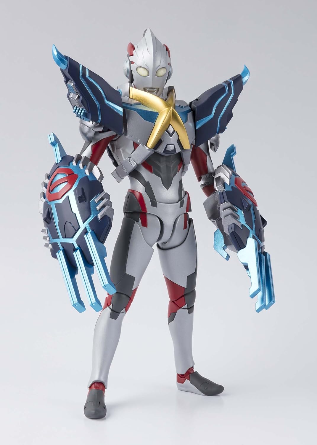 TAMASHII NATIONS S.H. Figuarts Ultraman X And Gomora Armor Set "Ultraman X", White