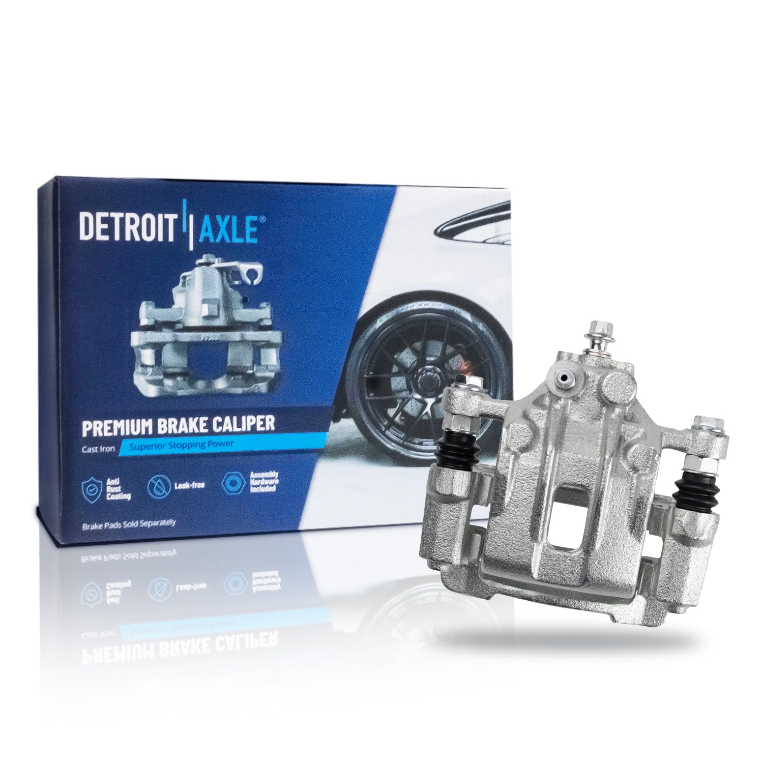 Detroit Axle - Rear Left Disc Brake Caliper for 2011-2015 Hyundai Tucson