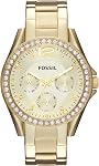 Fossil Women's ES2811 Riley Stainless Steel Watch