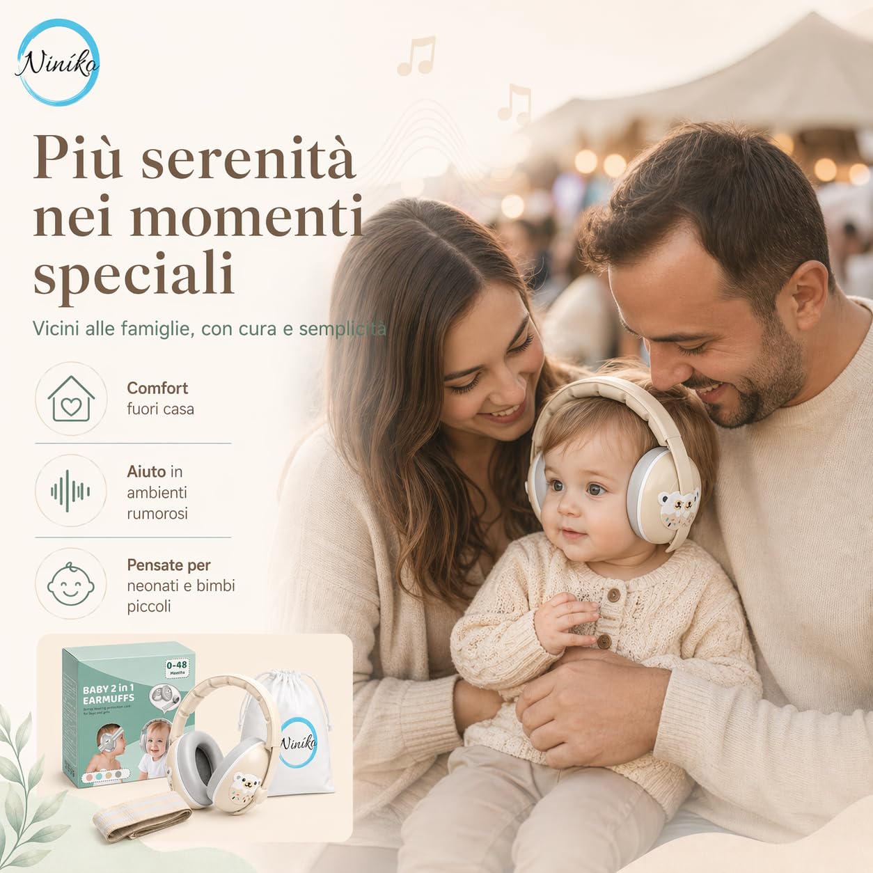 Cuffie Anti Rumore Neonati