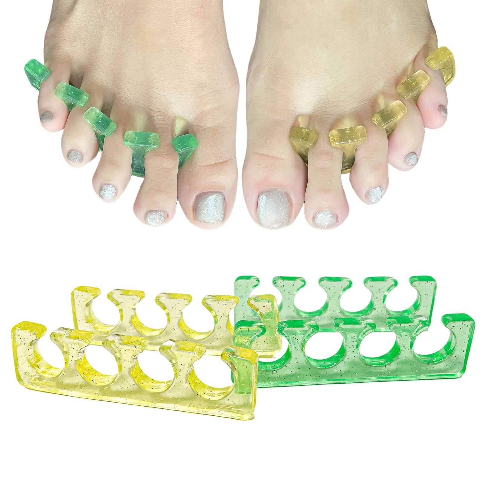 Soft Gel Toe Separators for Pedicure - SUNFATT -16 Soft Gel Toe Separators for Pedicure - SUNFATT -16