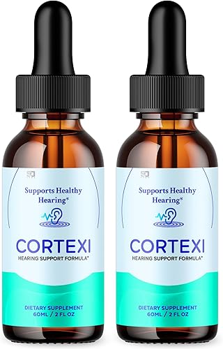 Cortexi Tinnitus Treatment - Cortexi Ear Drops for Tinnitus- Cortexi Hearing Support Drops - Helps with Eardrum Health, Supports Healthy Hearing