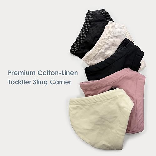 Miniatura 7 de Transportador de transporte para niños pequeños de 7 a 40 libras, ajustable para portabebés, talla única, asiento de cadera, portabebés recién