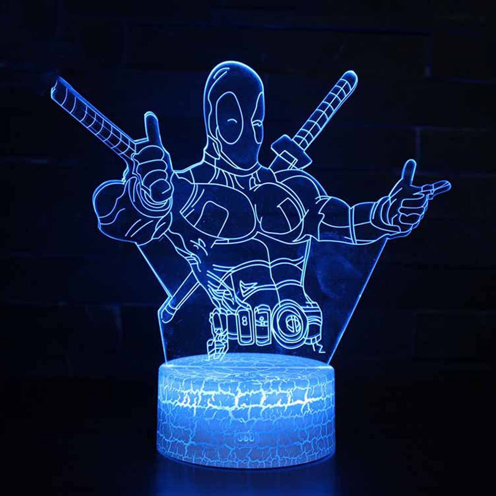 Lampe enfant samouraï japonais pour une décoration de chambre originale