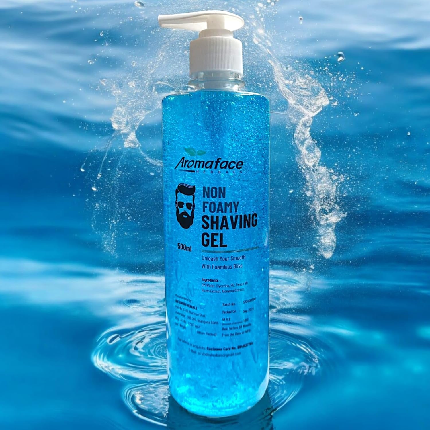 LR Health&Beauty Aloe Via Aloe Vera Anti Irritation Shaving Gel Men Skin 150 ml./5 fl.oz.