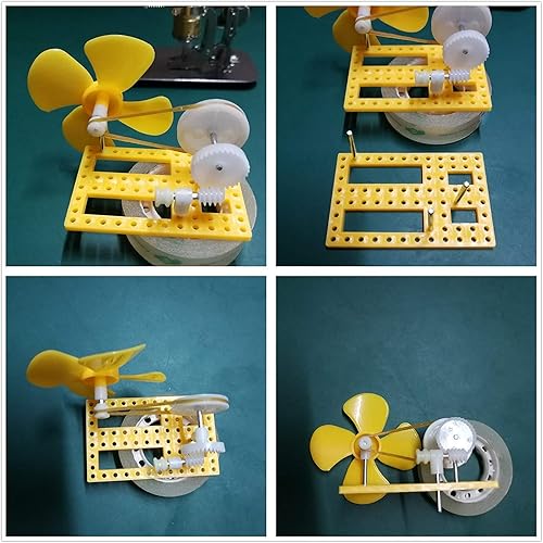 Miniatura 9 de Sunnytech Kits educativos LT001-HA001 del juguete del aire caliente de Stirling de la baja temperatura mini