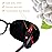 eZAKKA Eye Patches for Adults, Eye Patch for Glasses, Silk Medical Eyepatch for Lazy Eye Patches for Women Amblyopia Strabismus and After Surgery (Red Lips + Claret)