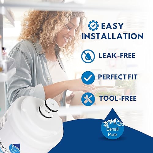 Miniatura 6 de Upstart Battery Paquete de 2 filtros de agua de repuesto para refrigerador UKF7003, compatible con cartucho de filtro de agua Maytag UKF7003