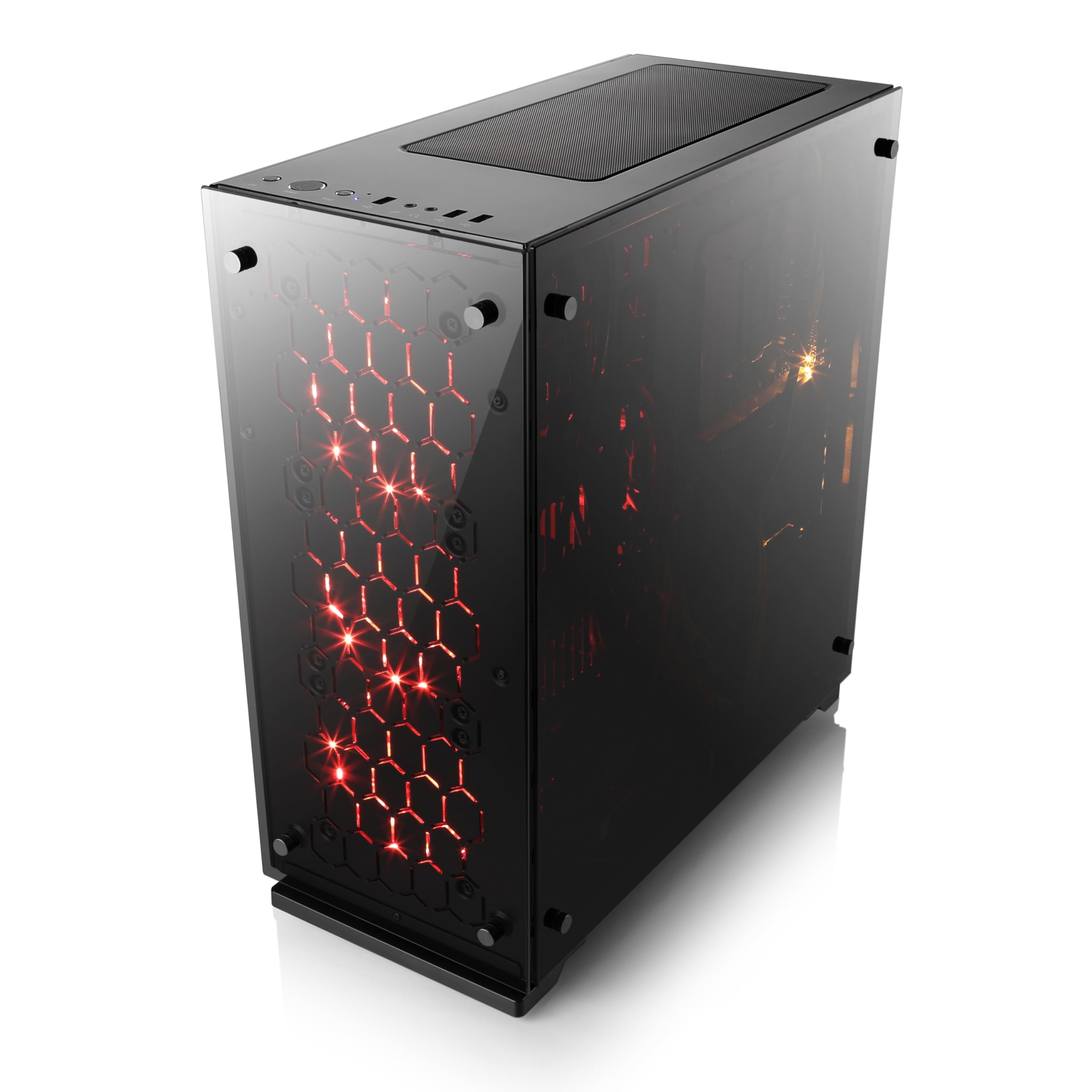 Gaming PC mit Windows 11 Home | AMD Ryzen 5 5500 6x3.6GHz | RTX 5060 | 1000GB M.2 NVMe | 32GB DDR4 RAM | WLAN | Computer für Zocker, Gamer Desktop Rechner zum Spielen | A12236