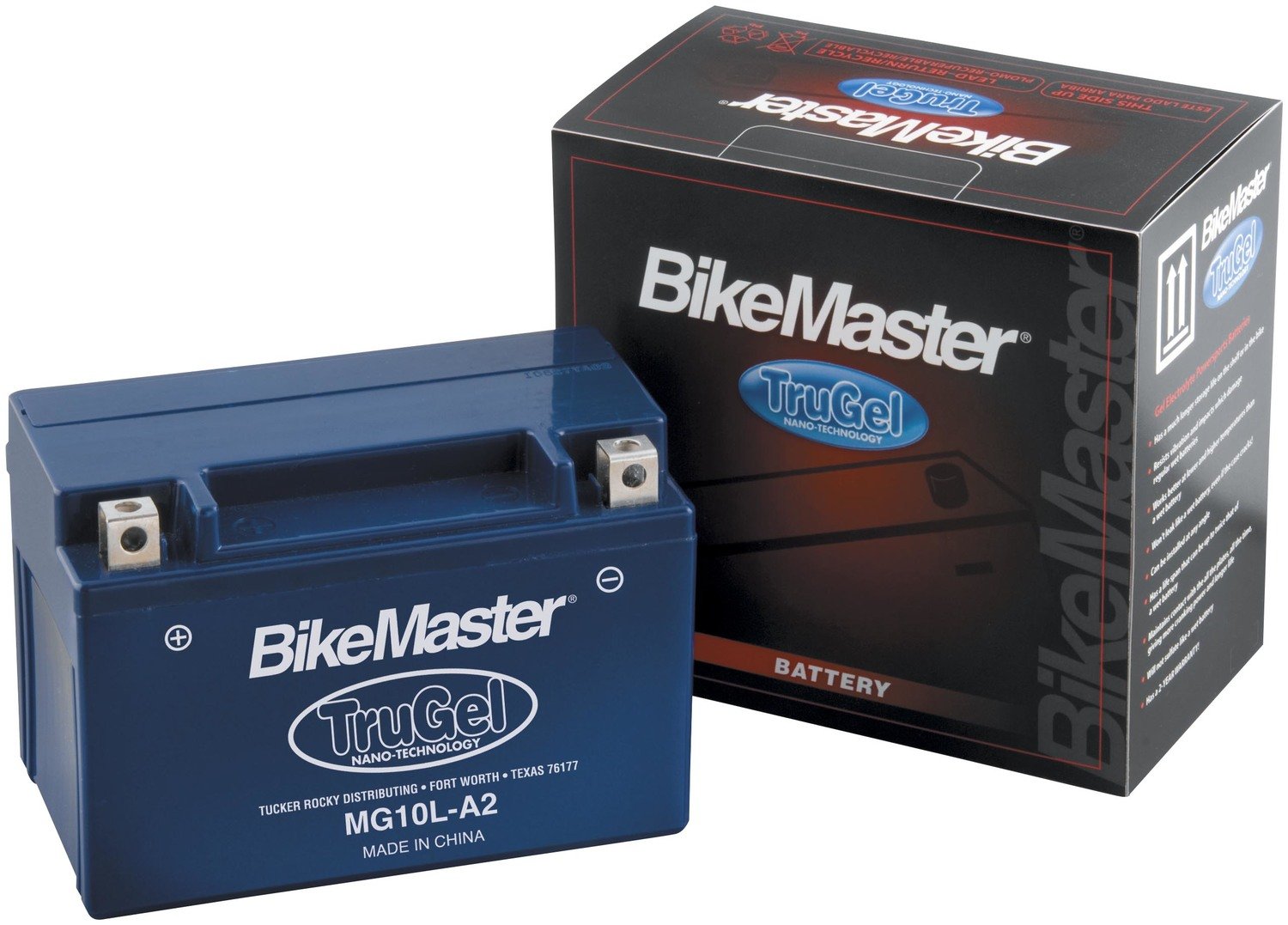 BikeMaster TruGel Batteries MG14-BS