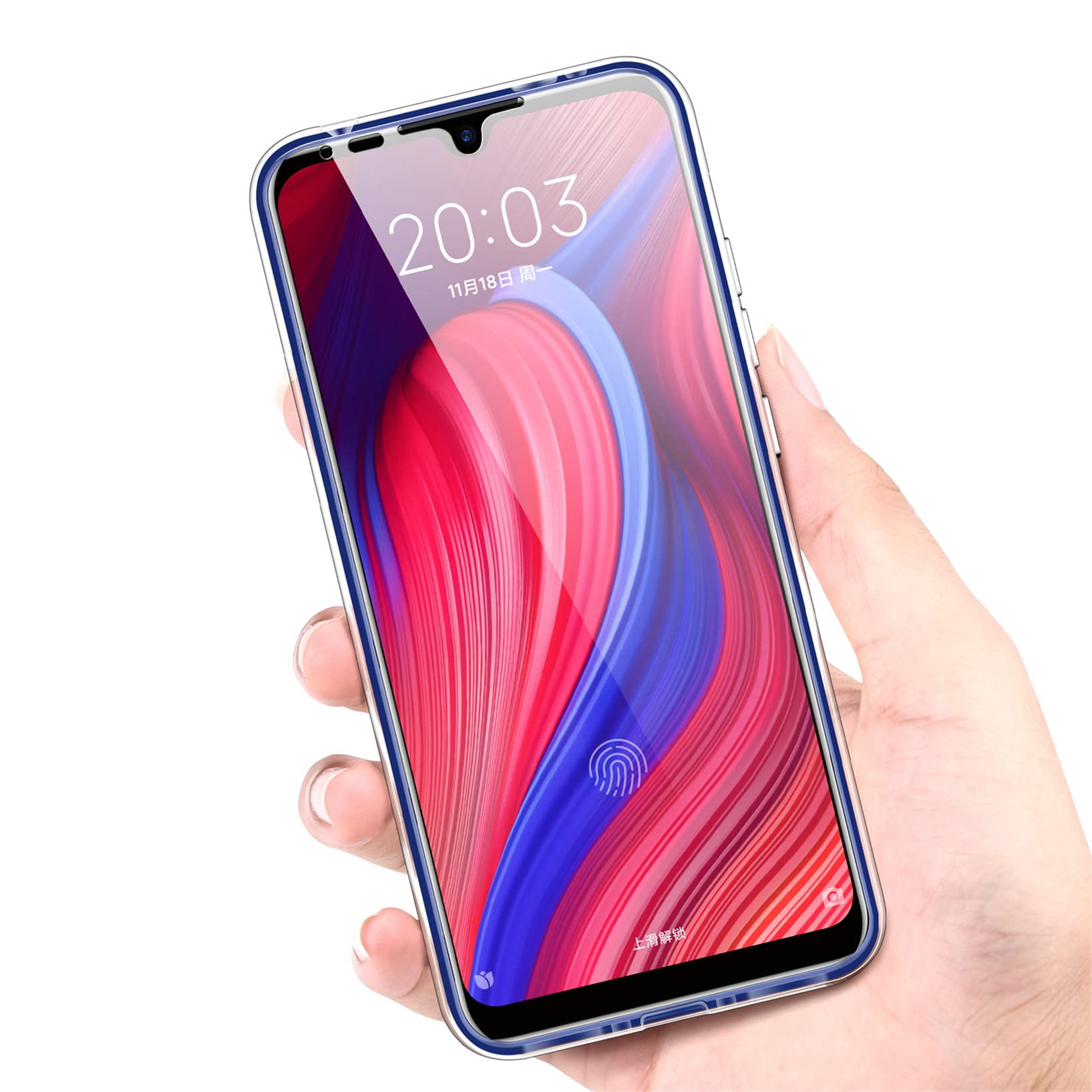 Cover Trasparente Per Huawei Mate 10 Lite – Silicone TPU Morbido Anti-Urto Con Stampa Volpe Rossa