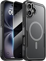 Vista 13 de Diaclara Funda diseñada para iPhone 13 Pro Max, [con protector de pantalla de privacidad] [antiespía] [protección contra caídas de grado militar]