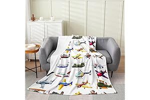 Helicopter Bed Blanket for Kids