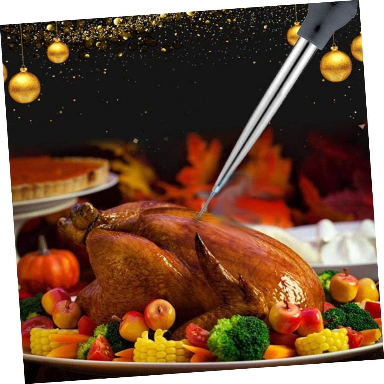 PRETYZOOM 2sets Barbecue Meat Injector Tool Turkey Basting Kit Cleaning Brush Bbq Sauce Injector