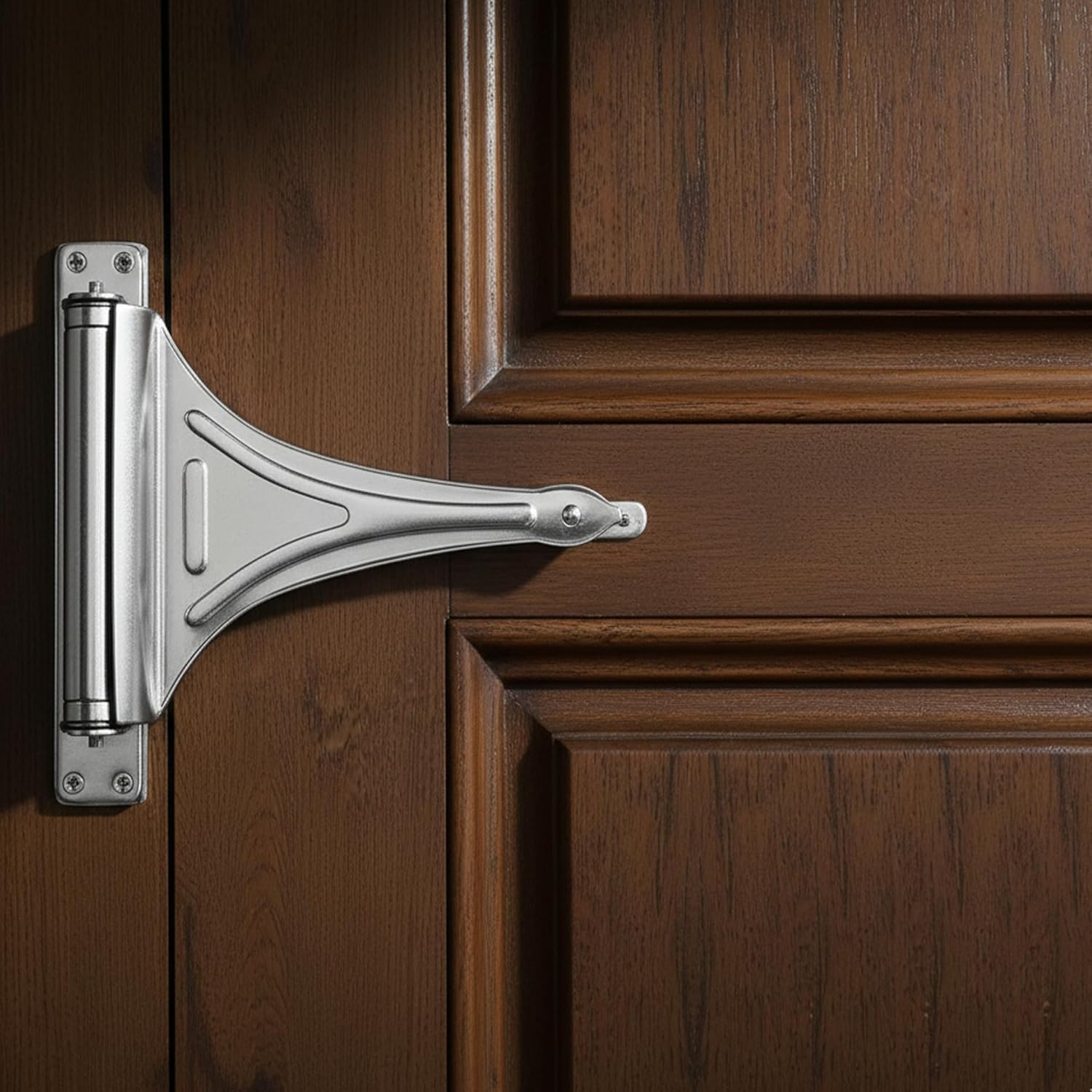 VOLO Spring Door Closer Stainless Steel | Automatic Door Closing for Wooden, Residential & Commercial Doors | Durable Fitting Set Included | Pack of 1 — Amazon image 10