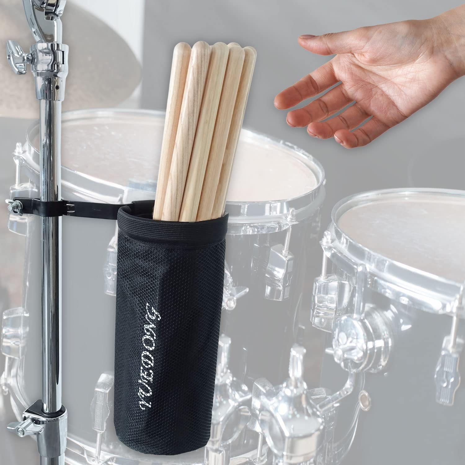 Tama HH315D Speed Cobra Serie Hi-Hat Maschine + keepdrum DSC01 Drumstickhalter