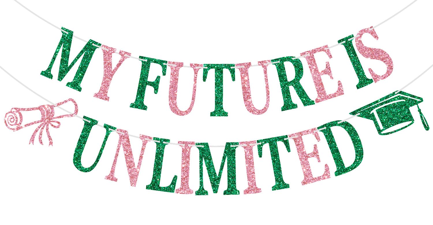 Bannière félicitations classe de 2026 pour célébrer l'avenir unlimited
