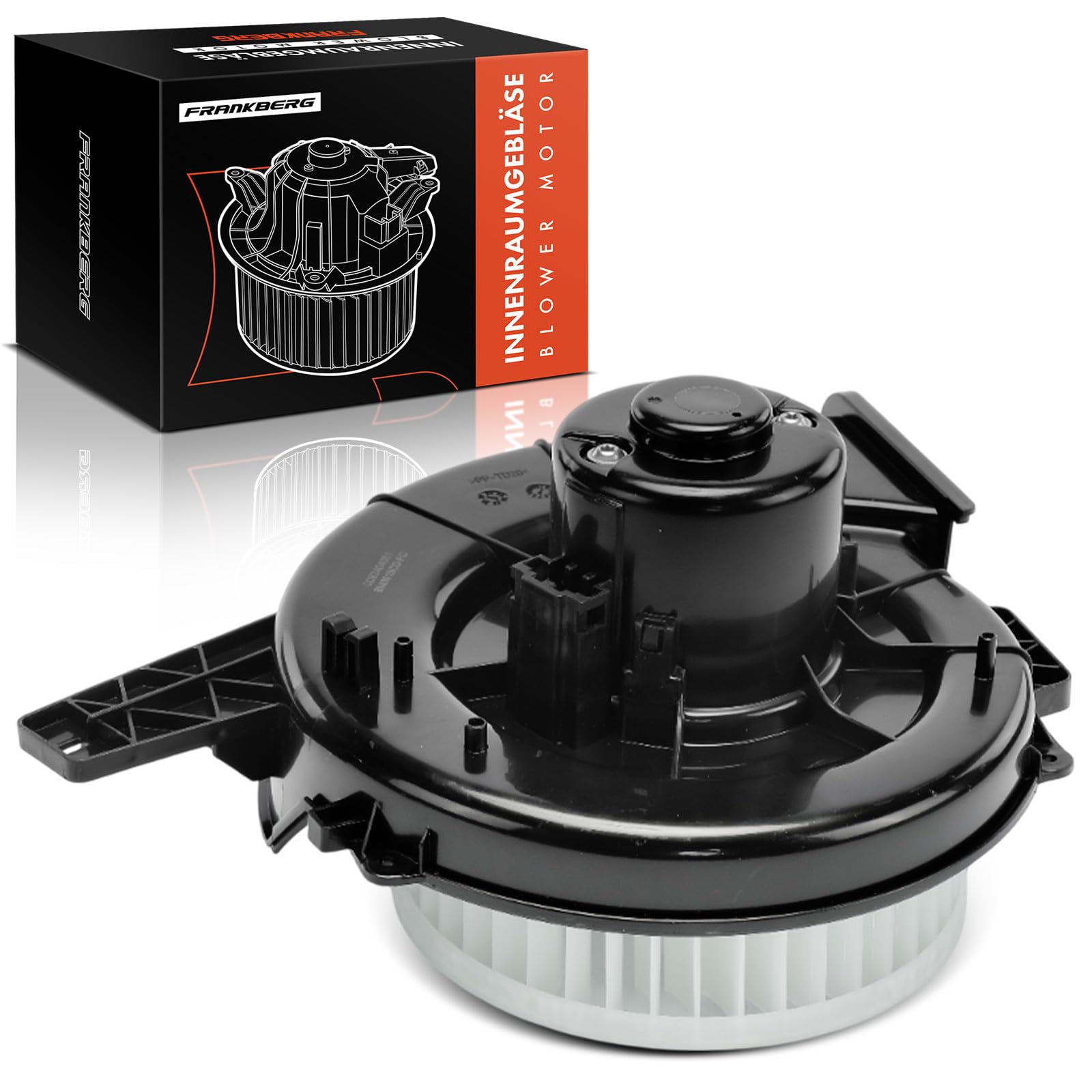 Frankberg Motore del ventilatore Ventilatore del riscaldamento Compatibile con Polo 6C1 6R1 Fabia II 542 Polo 9A 9N Ibiza IV 6J5 6P1 Fabia III NJ3 Replace# 6Q1820015C