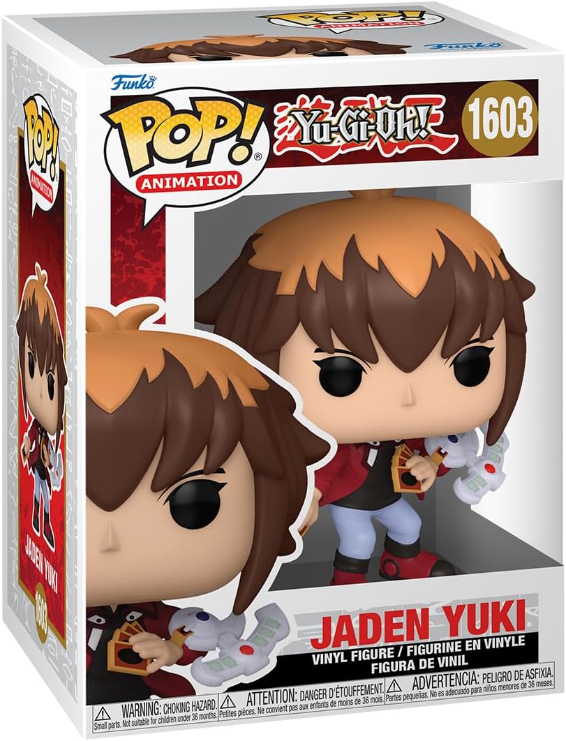 Pop! Animation: Yu-Gi-Oh! - Jaden Yuki - Collectable Vinyl Figure - Gift Idea - Official Merchandise - Toys for Kids & Adults - Anime Fans - Model Figure for Collectors and Display